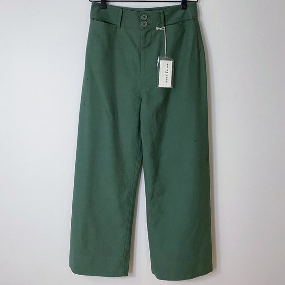 Apiece Apart Pants - Apiece Apart Merida Pant - Olive Green